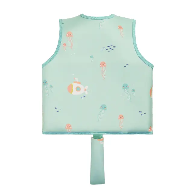 Vesta De Inot Copii Cu Protectie Uv Upf 50+ Jeallyfish By Saro ,   Vesta Flotabila Evolutiva 1-3 Ani Pjb62002