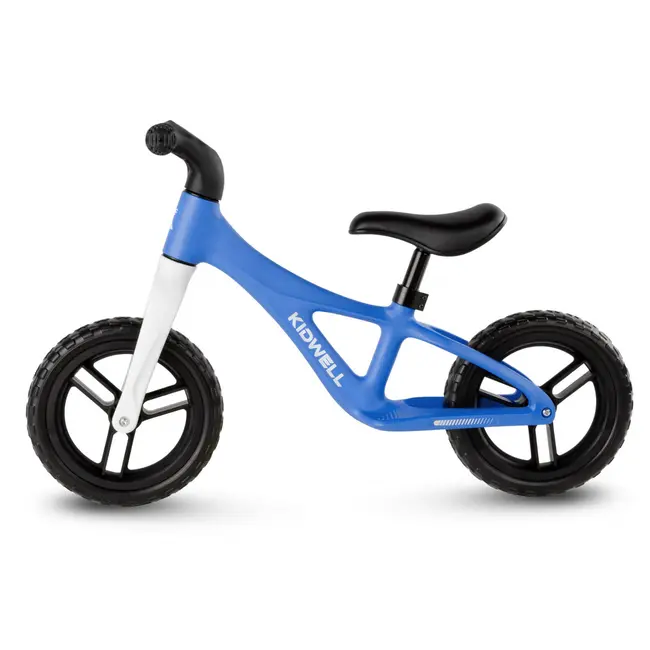 Bicicleta De Echilibru Fara Pedale Pentru Copii, Kidwell Jogo Blue, 2.8 Kg, Roti Eva 28 Cm, Reglabila, 85,  130 Cm, Max. 30 Kg Pjbrobijog02a0
