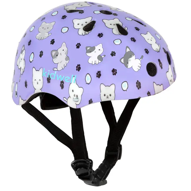 Casca De Protectie Pentru Copii, Sistem De Reglare, Usoara 260 G, M, 52-56 Cm, 3 Ani+, Orix Plus Kitty, Kidwell Pjbkaskori02a3