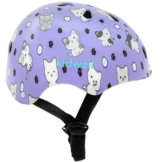 Casca De Protectie Pentru Copii, Sistem De Reglare, Usoara 260 G, M, 52-56 Cm, 3 Ani+, Orix Plus Kitty, Kidwell Pjbkaskori02a3