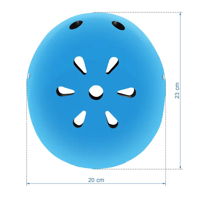 Casca De Protectie Pentru Copii, Sistem De Reglare, Usoara 260 G, S, 48-52 Cm, 1 An+, Orix Blue, Kidwell Pjbkaskori10a2