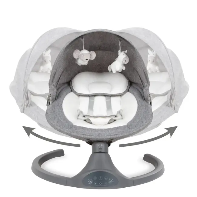 Leagan Electric Bebelusi Kidwell Luxi 2 In 1, Bluetooth, Telecomanda, 5 Viteze, 0+ Luni, 9 Kg Pjbbuellux01a1