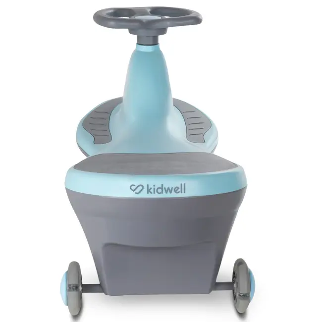 Masinuta Gravitationala Kidwell Rollo Blue Cu Roti Led, 3+ Ani, Pana La 100 Kg Pjbjedzrol01a0