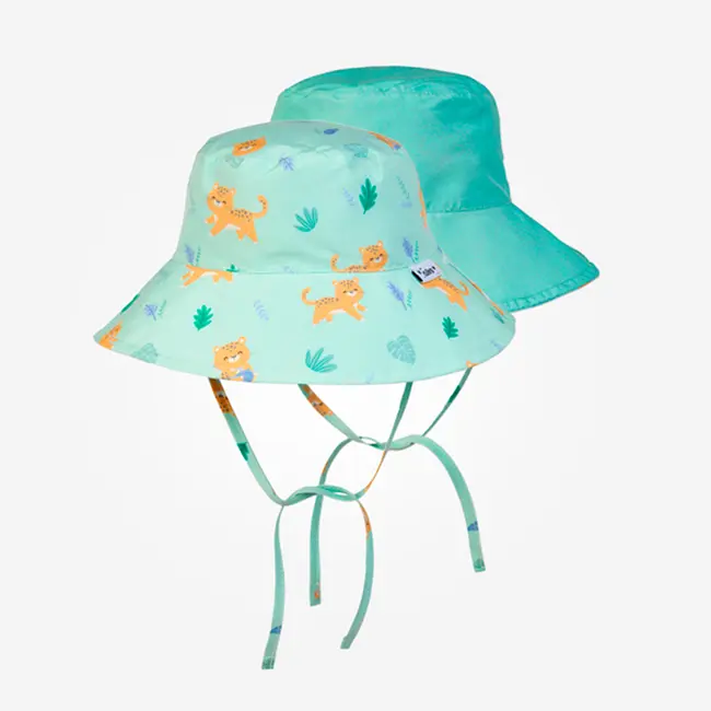 Palarie De Soare Reversibila, Protectie Uv Upf 50+, 18-36 Luni, Cheetahs Pjb64124