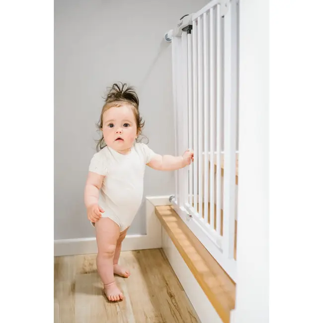 Poarta De Siguranta Kidwell Guarda 75,  104 Cm ,   Protectie Sigura Pentru Copii, Fara Gaurire Pjbbrzagua01a1