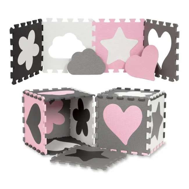 Puzzle Din Spuma Kidwell Happy Love   Covoras De Joaca Mare, Moale Si Sigur Pentru Copii Pjbpupihap01a1