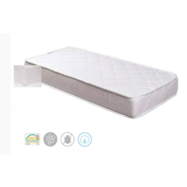 Saltea Pentru Patut 127x63x15cm ,   Import Italia, Husa Bumbac Si Spuma Hr 25 Kg M  &sup3; Pjbappc0107/400