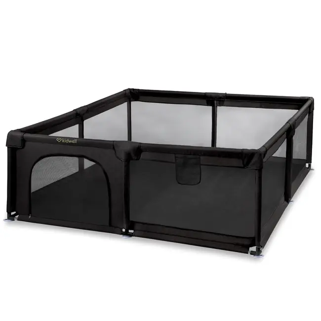 Tarc De Joaca Kidwell Fanko Negru 180a 200 Cm   Spatiu Extra-generos Si Sigur Pentru Copilul Tau Pjbkomofan03a3