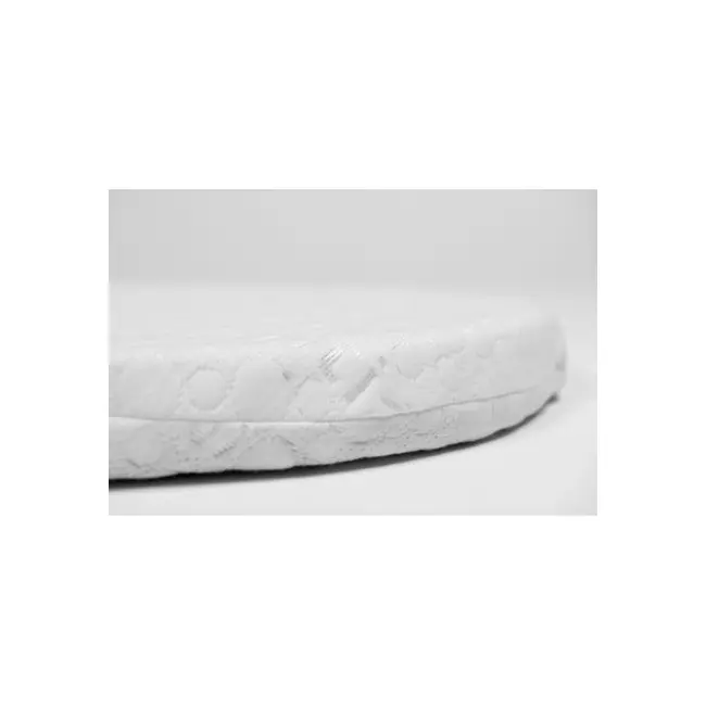 Saltea Dualnest ovala in 3 straturi pentru cos / landou 80x35x8 cm husa Jacquard- ASC6427968009502