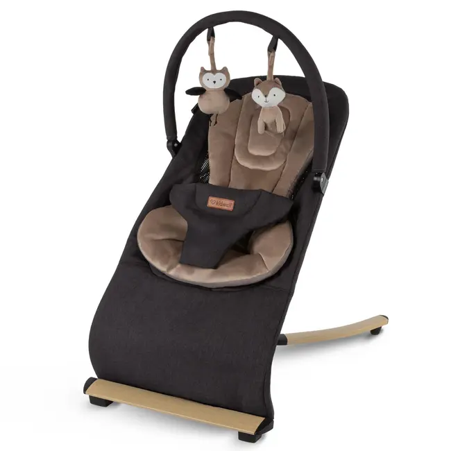 Balansoar Pentru Bebelusi Kidwell Rubi Gold Negru ,   Confort, Siguranta Si Relaxare Din Primele Zile Pjbleburub01a1