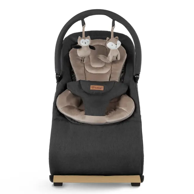 Balansoar Pentru Bebelusi Kidwell Rubi Gold Negru ,   Confort, Siguranta Si Relaxare Din Primele Zile Pjbleburub01a1