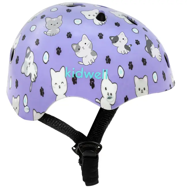 Casca De Protectie Pentru Copii, Sistem De Reglare, Usoara 260 G, S, 48-52 Cm, 1 Ani+, Orix Plus Kitty, Kidwell Pjbkaskori01a3