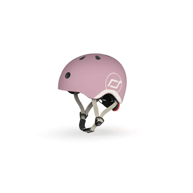 Casca De Protectie Pentru Copii, Sistem De Reglare Magnetic Cu Led, Xxs-s, 45-51 Cm, 1 An+, Wildberry, Scoot  Ride Pjb81