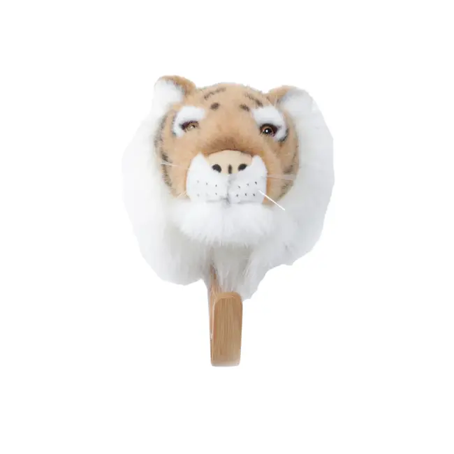 Cuier Copii Wild  Soft Tigru ,   Cuier Decorativ Din Bambus, Handmade, Premium Pjbws5058