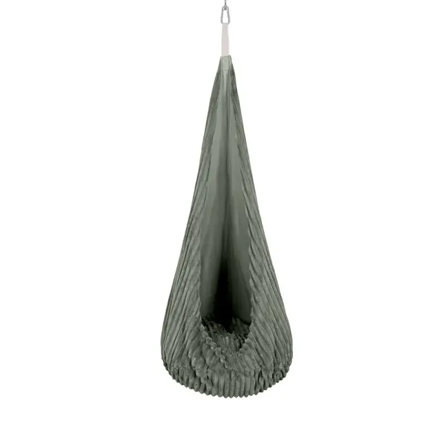 Leagan Tip Cocon Pentru Copii Meowbaby   Churros Olive Sage Green ,   Locul Preferat Pentru Joaca Si Relaxare Pjbmchhkk99