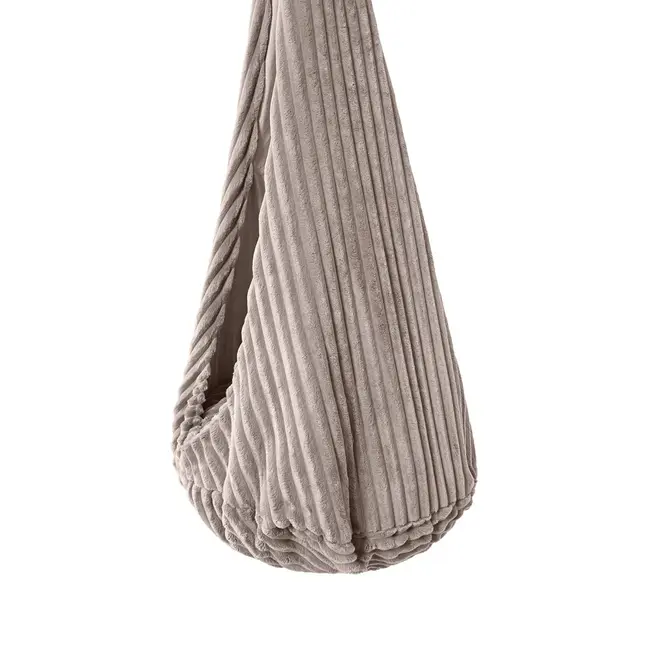 Leagan Tip Cocon Pentru Copii Meowbaby   Churros Pebble Beige ,   Locul Preferat Pentru Joaca Si Relaxare Pjbmchhkk100