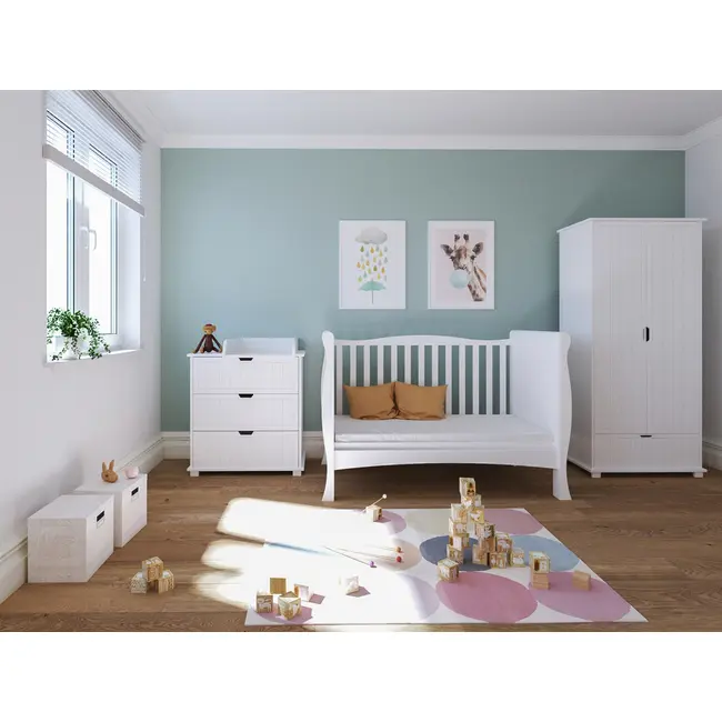 Patut Evolutiv 140x70 Cm Serenity 3in1 ,   Pat Bebe + Junior + Pat Prescolar, Somiera Reglabila Pjbmason140_w