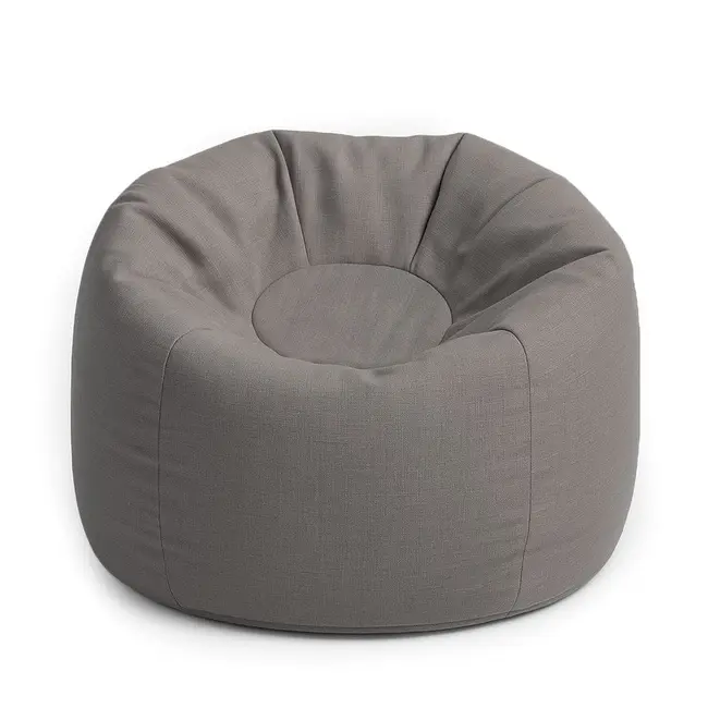Puf Premium Copii Meowbaby   Floreo Drift Dlay Taupe ,   Bean Bag Indoor  Outdoor Pentru Relaxare Si Joaca Pjbmopuf70