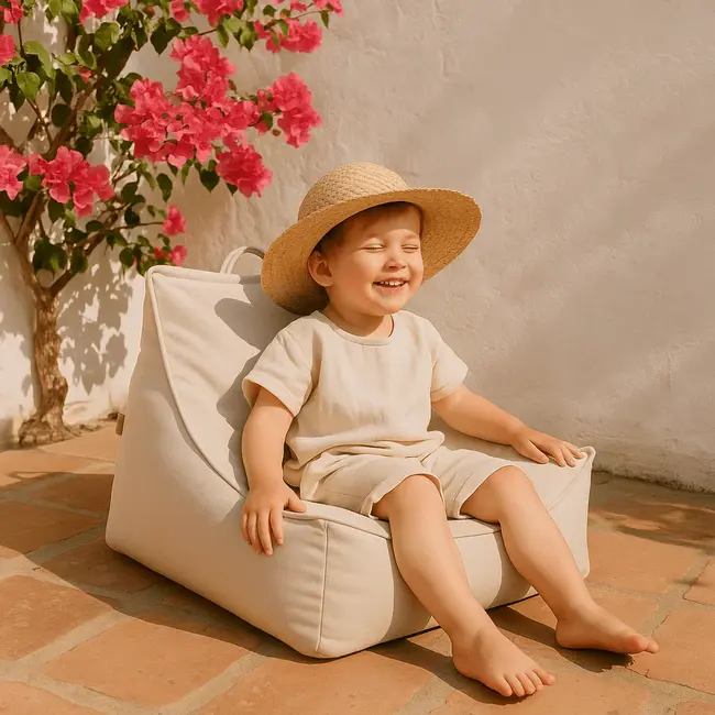 Puf Premium Copii Meowbaby   Outzy Sako Bag Feather Fog Gray ,   Fotoliu Bean Bag Indoor  Outdoor Pentru Relaxare Si Joaca Pjbmopusb69