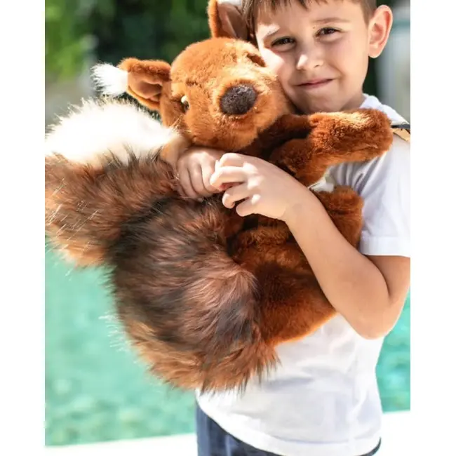 Rucsac Copii Wild  Soft Veverita ,   Rucsac Plus Premium Cu Bretele Reglabile Pjbws2017