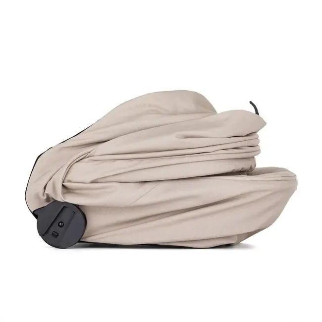 Carucior 2 in 1, Petite&Mars, Scout, Cu landou pliabil, Reversibil, Spatar si suport de picioare reglabile in 3 pozitii, Maner ajustabil, Cu accesorii, Pana la 22 kg, 0 luni+, Bej BYN555696