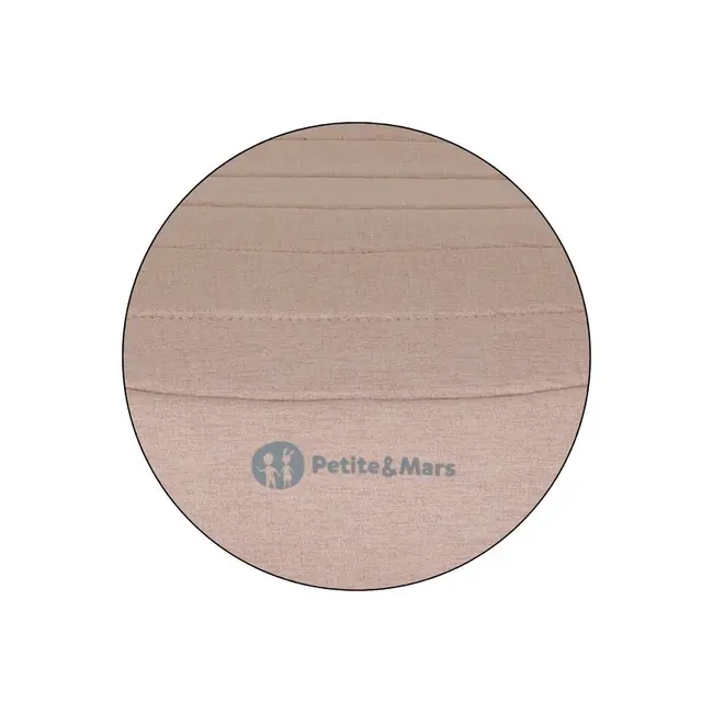 Inaltator auto, Petite&Mars, Zuno, I-size, 125- 150 cm, 22-36 kg, Forma ergonomica, Usor- 1 kg, Bej inchis BYN652497