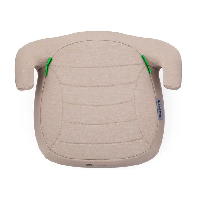 Inaltator auto, Petite&Mars, Zuno, I-size, 125- 150 cm, 22-36 kg, Forma ergonomica, Usor- 1 kg, Bej inchis BYN652497