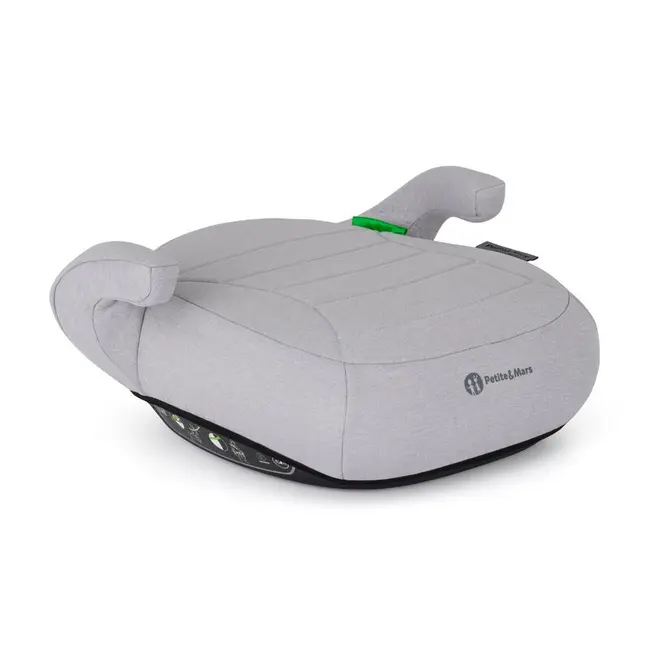 Inaltator auto, Petite&Mars, Zuno, I-size, 125- 150 cm, 22-36 kg, Forma ergonomica, Usor- 1 kg, Gri BYN652496