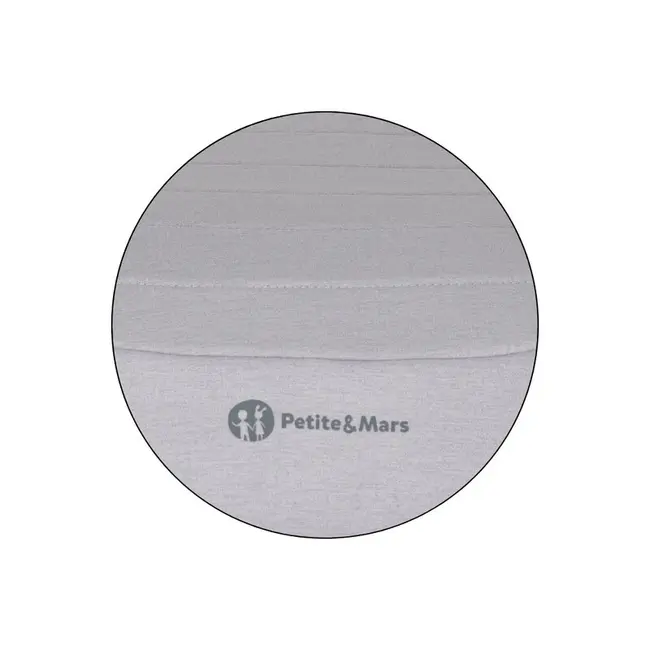 Inaltator auto, Petite&Mars, Zuno, I-size, 125- 150 cm, 22-36 kg, Forma ergonomica, Usor- 1 kg, Gri BYN652496