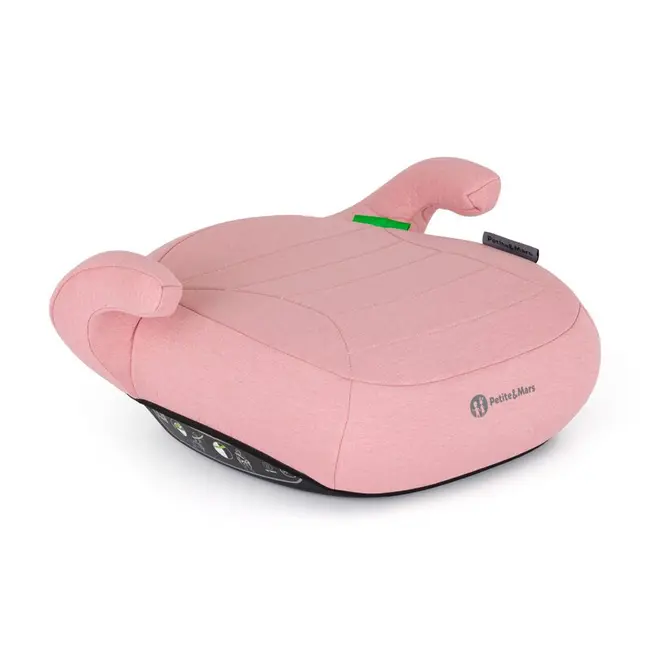 Inaltator auto, Petite&Mars, Zuno, I-size, 125- 150 cm, 22-36 kg, Forma ergonomica, Usor- 1 kg, Roz BYN652499
