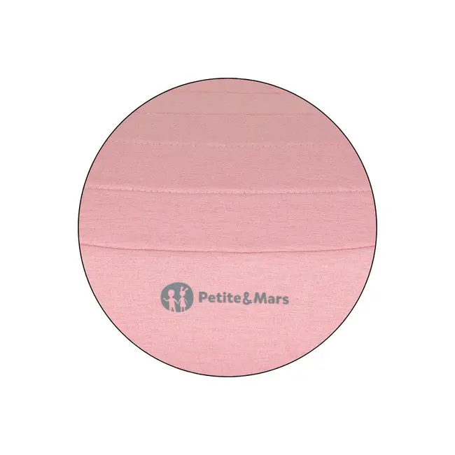 Inaltator auto, Petite&Mars, Zuno, I-size, 125- 150 cm, 22-36 kg, Forma ergonomica, Usor- 1 kg, Roz BYN652499