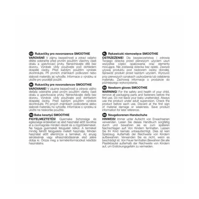 Manusi pentru nou-nascuti, Petite&Mars, Smoothie, Bumbac 100%, Material moale si respirabil, Protectie impotriva zgarieturilor, Manseta lata, 2 straturi, 6 x 10 cm, 0 luni+, Roz BYN557789