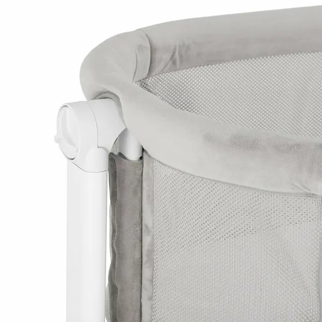 Patut co-sleeper, Petite&Mars, Glory, 2 in 1, Cu leganare, Cu ajustare pe inaltime in 5 pozitii, Cu saltea, Pliabil, Geanta de transport inclusa,0 luni+, Greutate suportata: 9 kg, Bej BYN926587