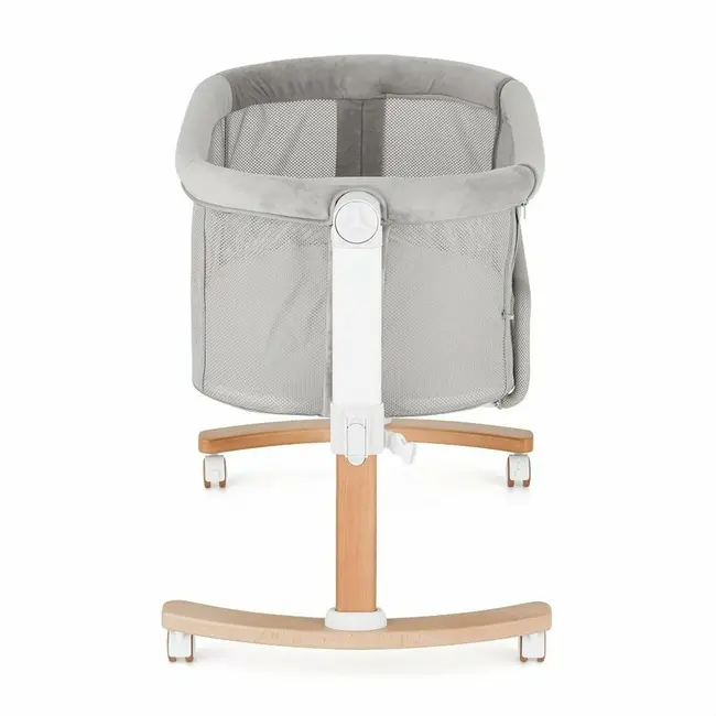 Patut co-sleeper, Petite&Mars, Glory, 2 in 1, Cu leganare, Cu ajustare pe inaltime in 5 pozitii, Cu saltea, Pliabil, Geanta de transport inclusa,0 luni+, Greutate suportata: 9 kg, Bej BYN926587