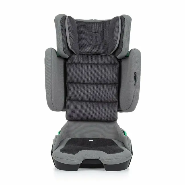 Scaun auto, Petite&Mars, Flex Pro i-Size, Orientare in directia sensului de mers, Tetiera reglabila in 8 pozitii, cu Isofix, Pliabil, R129, 100-150 cm, 3-12 ani, Gri BYN649681