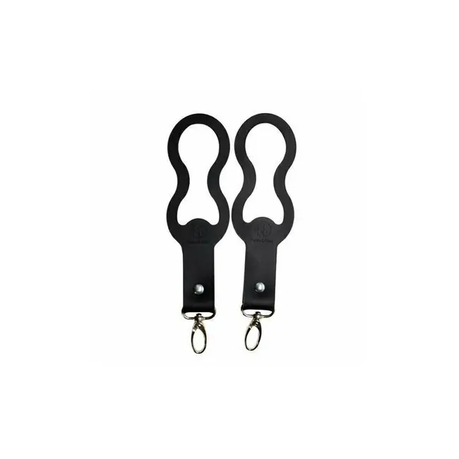 Set 2 clesti din silicon pentru carucior, Petite&Mars, Universali, Negru BYN901838