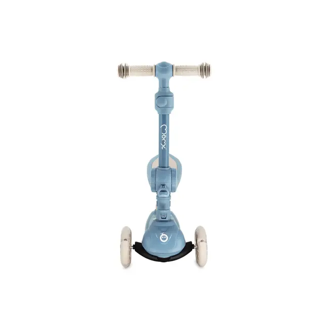 Trotineta transformabila cu sezut pliabil si lumini LED, Momi Debe - Blue KRTHULA0020