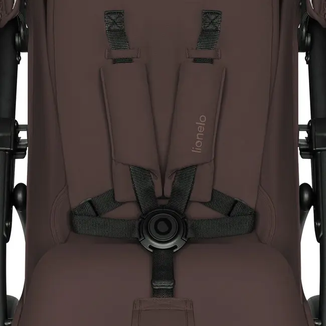 Carucior sport, Lionelo, Annet Plus, De la nastere, Cu accesorii si capotina XXL reglabila, 0 - 22 Kg, Conform cu standardele europene de securitate EN1888-1 si EN1888-2, Maro BYNLO-ANNET_PLUS_BROWN_CHOCOLATE