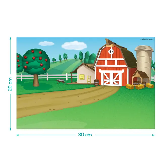 Joc magnetic - paw patrol la ferma