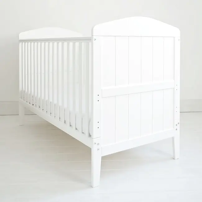 Patut Din Lemn Masiv, Transformabil Pentru Bebe Si Junior, Hampton + Saltea Cocos 140 X 70 Cm Pjbhampton_140-saltea
