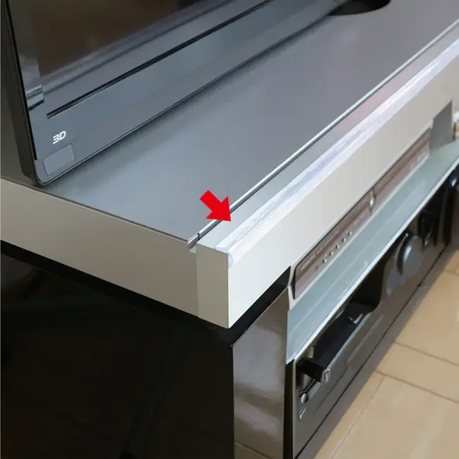Protectie transparenta pentru muchii si colturi silicon 2m