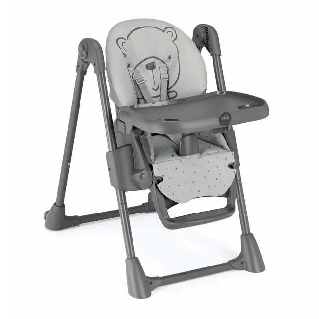 Scaun De Masa Multifunctional Cam Pappananna, Cu Functie Sezlong, Spatar Reglabil Si Inaltime Ajustabila. Potrivit 0,  36 Luni Pjbs2250-c264