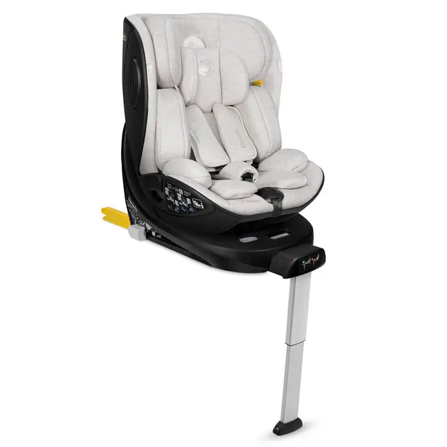Scaun auto, Lionelo, Moxie Next, i-Size, 40-105 cm, Tetiera reglabila pe 8 trepte, Inclinare spatar in 5 pozitii, Carcasa ventilata, Din bambus, Protectie avansata, Husa detasabila, Conform cu R129, Bej BYNLO-MOXIE_NEXT_I-SIZE_BEIGE SAND