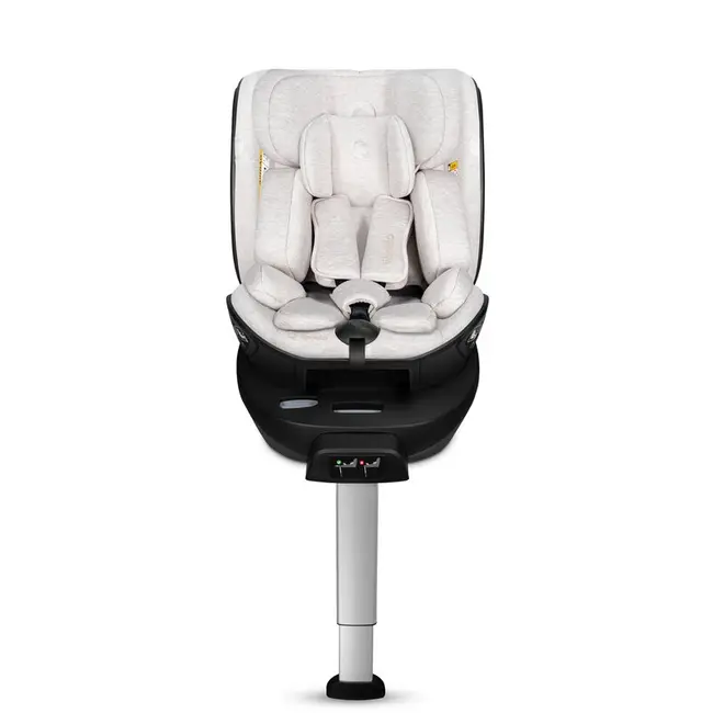 Scaun auto, Lionelo, Moxie Next, i-Size, 40-105 cm, Tetiera reglabila pe 8 trepte, Inclinare spatar in 5 pozitii, Carcasa ventilata, Din bambus, Protectie avansata, Husa detasabila, Conform cu R129, Bej BYNLO-MOXIE_NEXT_I-SIZE_BEIGE SAND