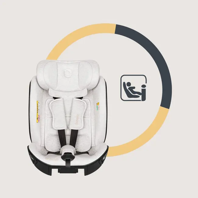 Scaun auto, Lionelo, Moxie Next, i-Size, 40-105 cm, Tetiera reglabila pe 8 trepte, Inclinare spatar in 5 pozitii, Carcasa ventilata, Din bambus, Protectie avansata, Husa detasabila, Conform cu R129, Bej BYNLO-MOXIE_NEXT_I-SIZE_BEIGE SAND