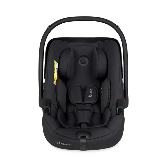 Scoica auto, Lionelo, i-Size Astrid, 0-13 Kg, 40-87 cm, Cu salteluta, Testat ADAC, Conform cu standardul european de securitate R129, Negru Onyx BYNLO-ASTRID_I-SIZE_BLACK_ONYX