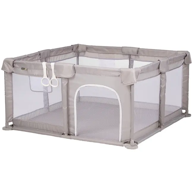 Tarc de joaca Chipolino Fiesta 120x120 cm beige HUBKOIFI0252BE