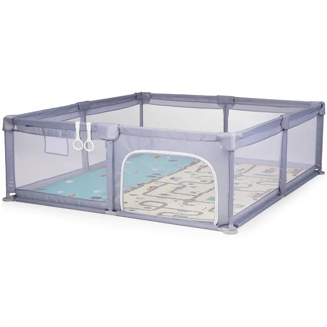 Tarc de joaca Chipolino Laguna 180x200 cm grey HUBKOILA0251GY