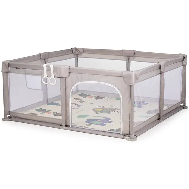 Tarc de joaca Chipolino Sienna 150x150 cm beige HUBKOISI0252BE