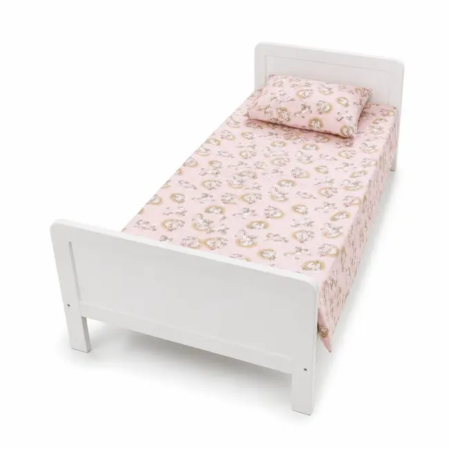 Lenjerie 3 piese cu Unicorni pat copii 2-12 ani pentru saltele 160x80 - ASC6427968007980